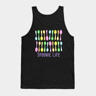 Spoonie Life (Watercolor Spoons) Tank Top